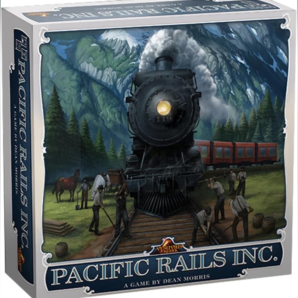 NEW in Box Pacific Rails Game by Iello
